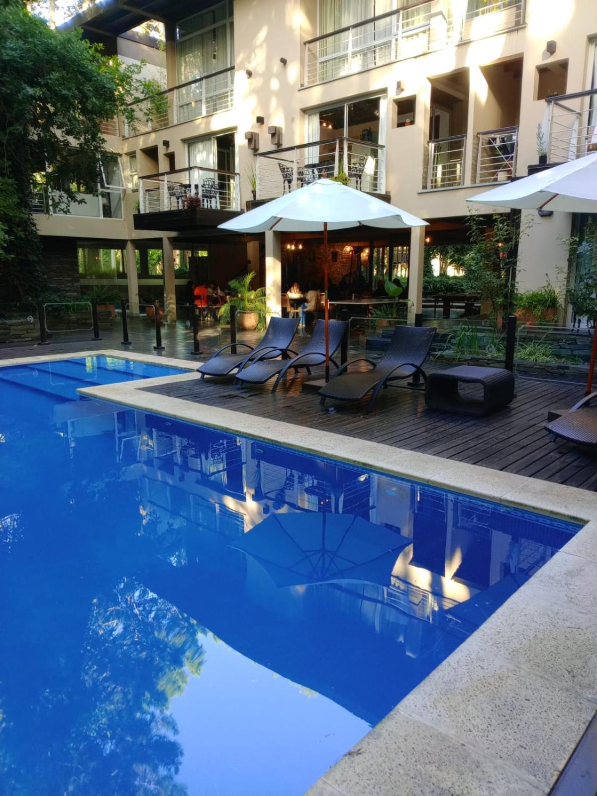 Aparthotel Sonidos Del Bosque Mar de Las Pampas Exterior foto